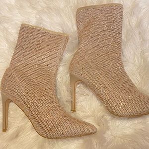 Sparkle Gold Heels